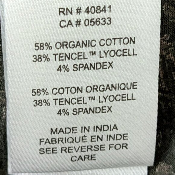 AVENTURA Sage Green/Pink Floral Long Sleeve Button Knit Blouse; Size XL - Picture 5 of 5